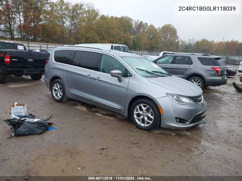 2020 Chrysler Pacifica Touring L VIN: 2C4RC1BG0LR118039 Lot: 40713519