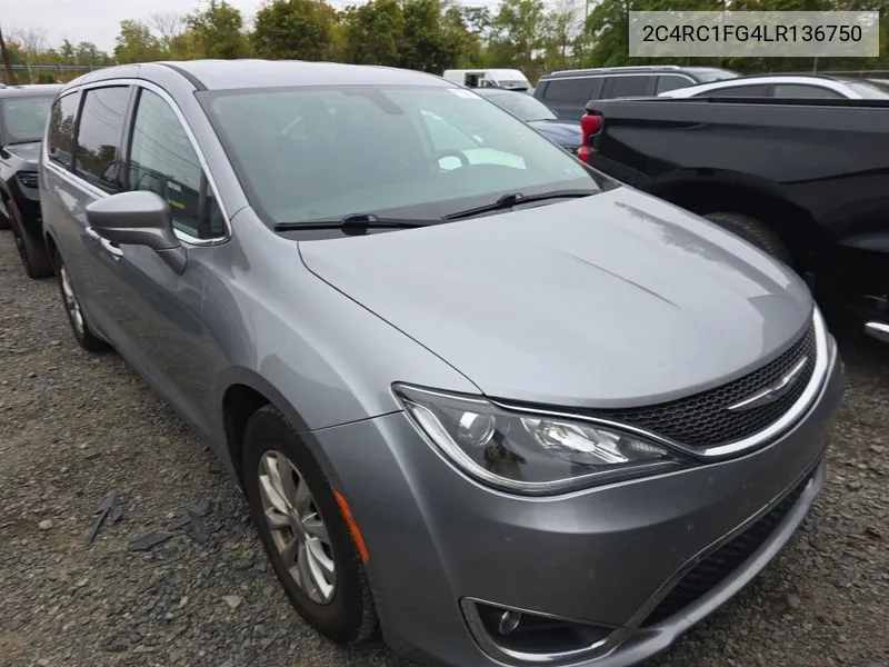 2020 Chrysler Pacifica Touring VIN: 2C4RC1FG4LR136750 Lot: 40757213