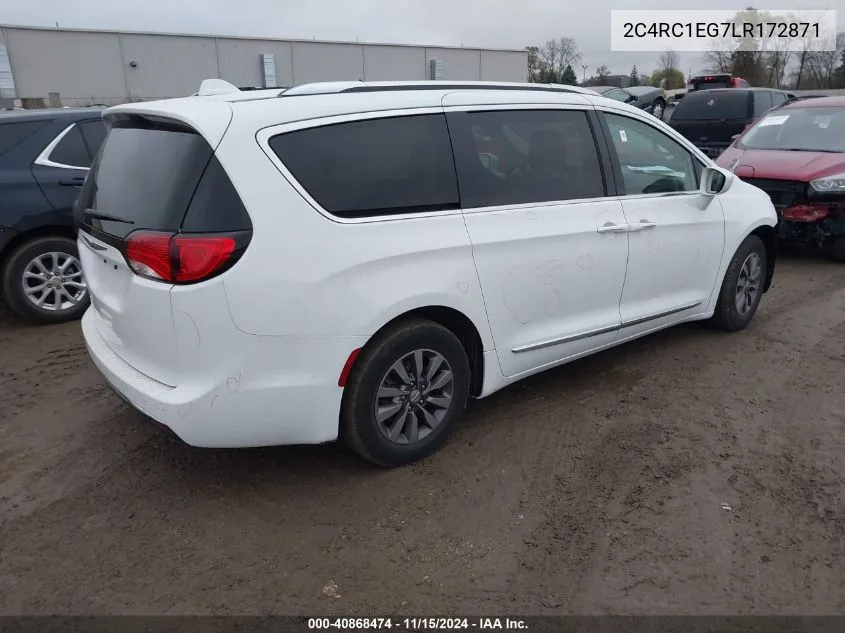 2020 Chrysler Pacifica Touring L Plus VIN: 2C4RC1EG7LR172871 Lot: 40868474