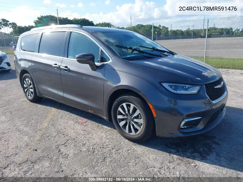 2021 Chrysler Pacifica Hybrid Touring L VIN: 2C4RC1L78MR591476 Lot: 39682152