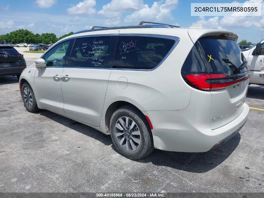 2021 Chrysler Pacifica Hybrid Touring L VIN: 2C4RC1L75MR580595 Lot: 40185968