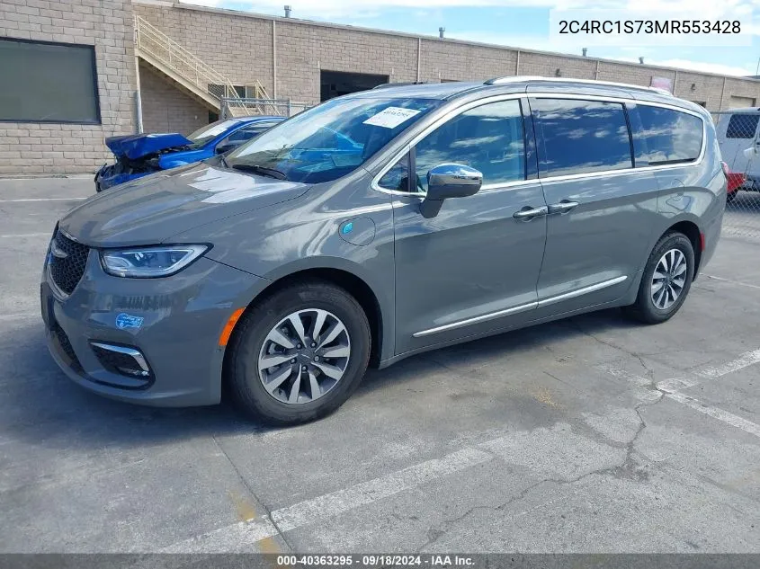 2021 Chrysler Pacifica Hybrid Limited VIN: 2C4RC1S73MR553428 Lot: 40363295