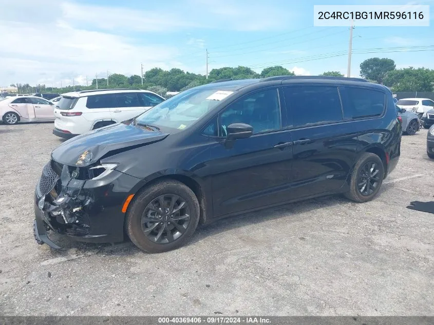 2021 Chrysler Pacifica Touring L VIN: 2C4RC1BG1MR596116 Lot: 40369406