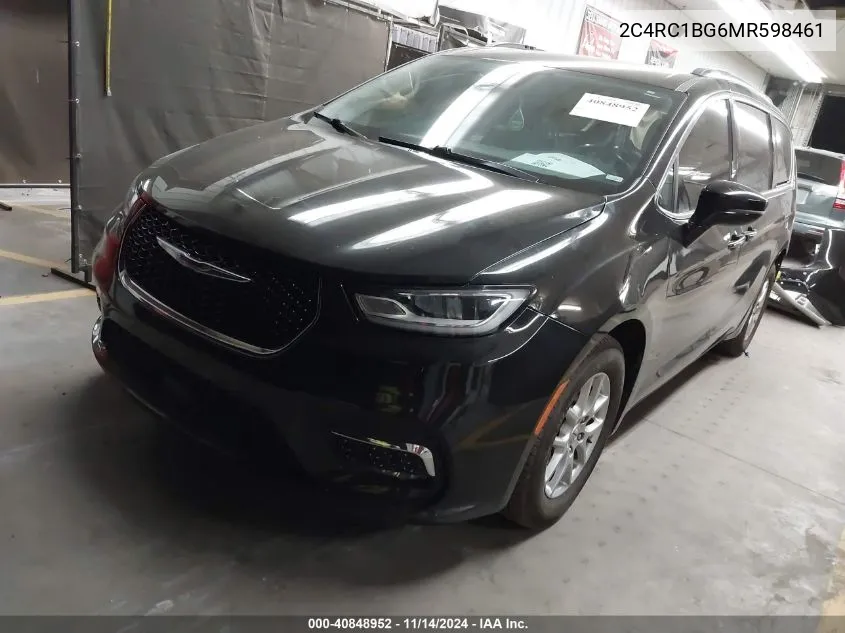 2021 Chrysler Pacifica Touring L VIN: 2C4RC1BG6MR598461 Lot: 40848952