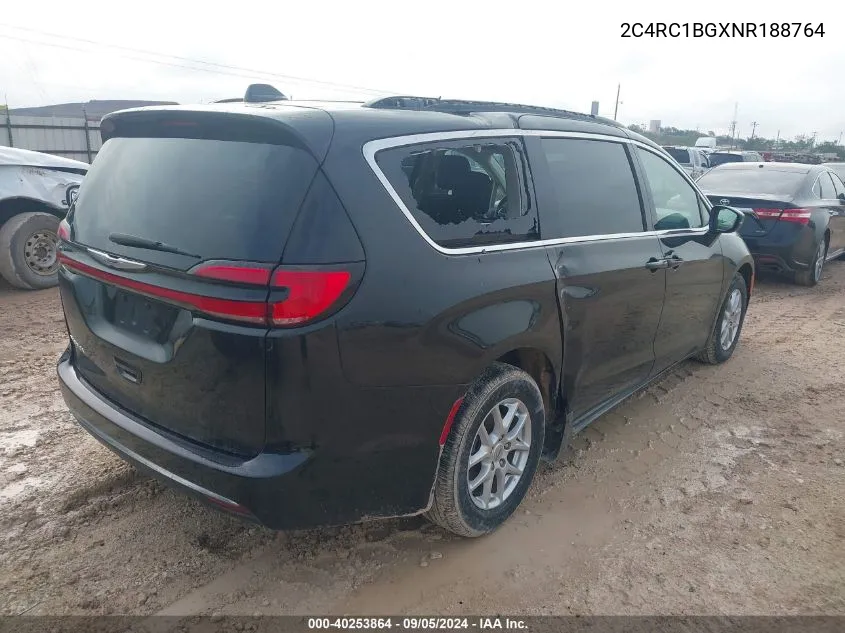 2C4RC1BGXNR188764 2022 Chrysler Pacifica Touring L