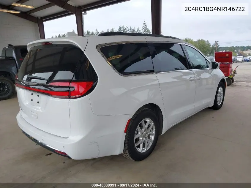 2022 Chrysler Pacifica Touring L VIN: 2C4RC1BG4NR146722 Lot: 40339991