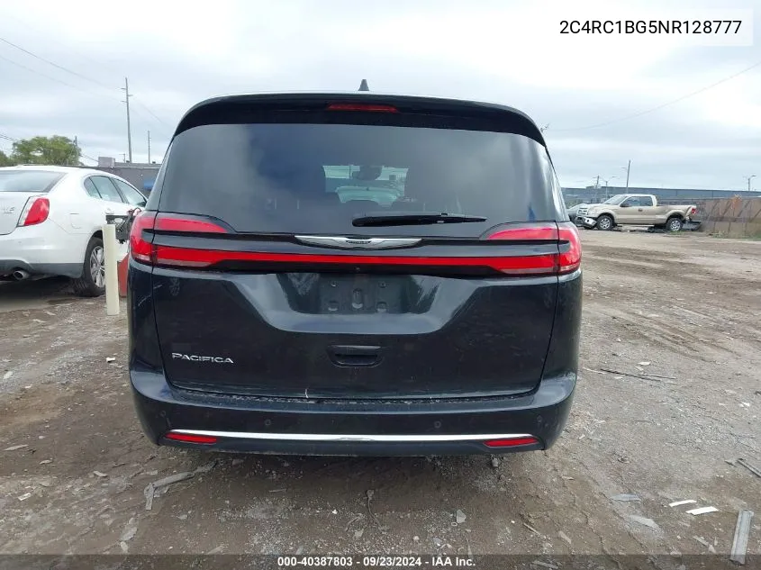 2022 Chrysler Pacifica Touring L VIN: 2C4RC1BG5NR128777 Lot: 40387803