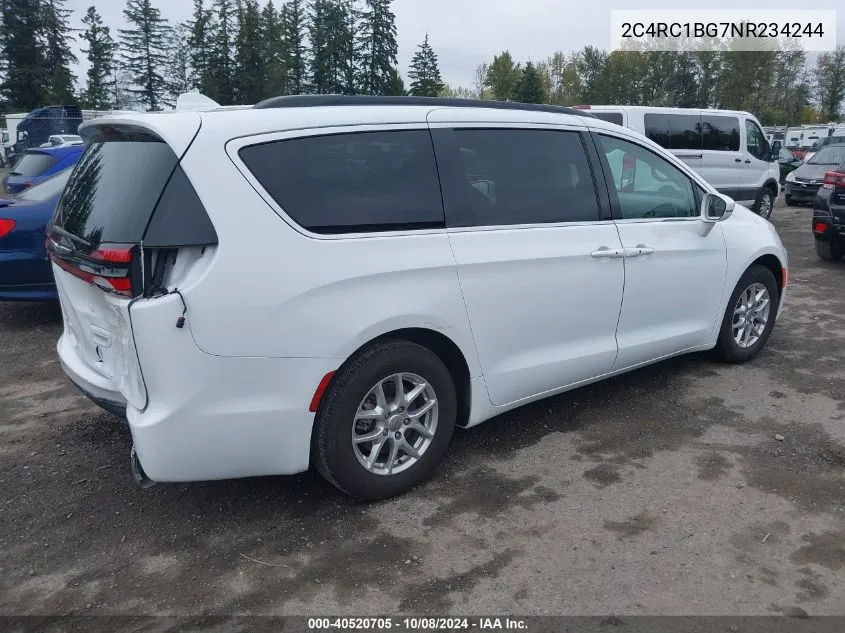 2022 Chrysler Pacifica Touring L VIN: 2C4RC1BG7NR234244 Lot: 40520705