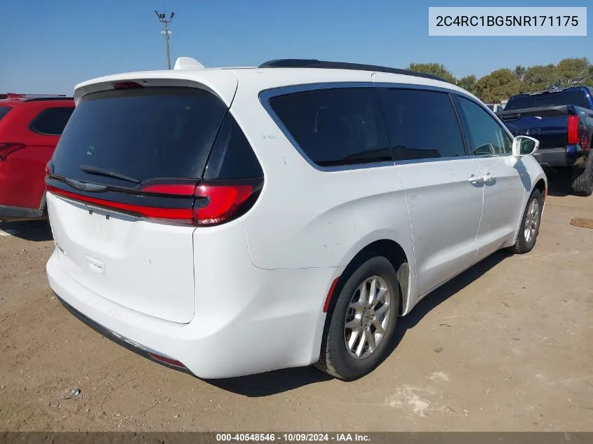 2022 Chrysler Pacifica Touring L VIN: 2C4RC1BG5NR171175 Lot: 40548546