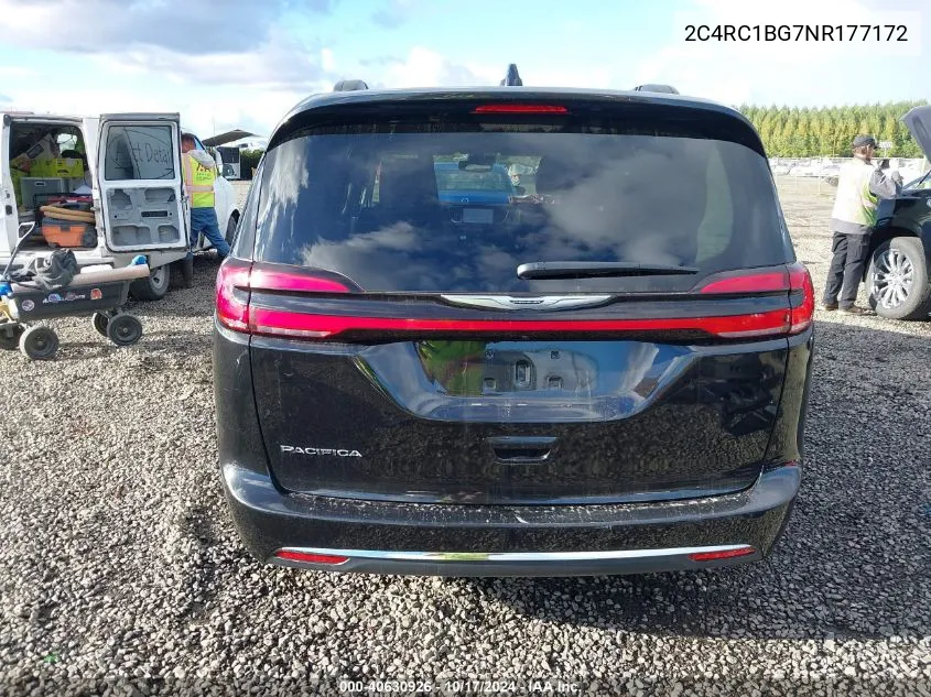 2022 Chrysler Pacifica Touring L VIN: 2C4RC1BG7NR177172 Lot: 40630926