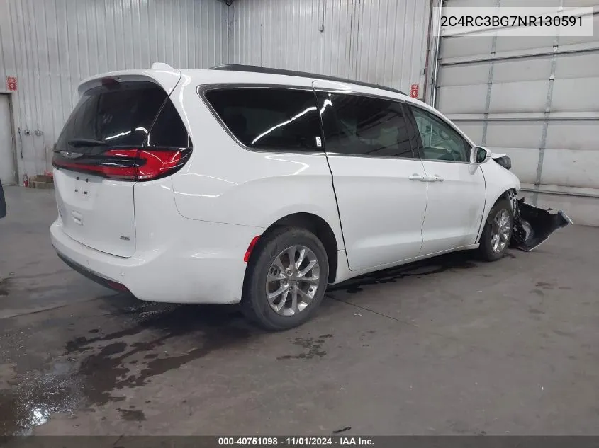 2022 Chrysler Pacifica Touring L Awd VIN: 2C4RC3BG7NR130591 Lot: 40751098