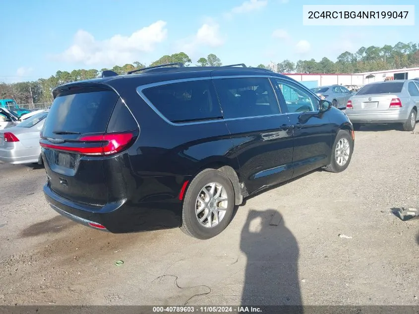 2022 Chrysler Pacifica Touring L VIN: 2C4RC1BG4NR199047 Lot: 40789603