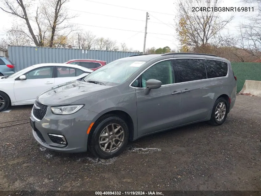 2022 Chrysler Pacifica Touring L VIN: 2C4RC1BG8NR169811 Lot: 40894332