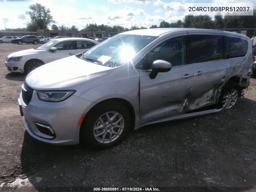 2023 Chrysler Pacifica Touring L VIN: 2C4RC1BG8PR512037 Lot: 39880891