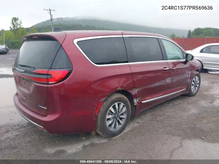 2023 Chrysler Pacifica Hybrid Limited VIN: 2C4RC1S77PR569636 Lot: 40041308