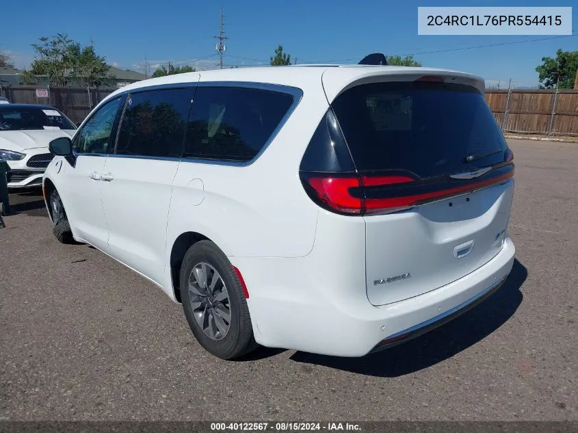 2023 Chrysler Pacifica Hybrid Touring L VIN: 2C4RC1L76PR554415 Lot: 40122567