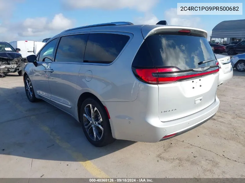 2023 Chrysler Pacifica Pinnacle VIN: 2C4RC1PG9PR500682 Lot: 40365126