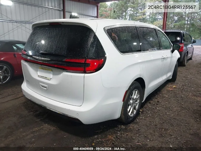 2024 Chrysler Pacifica Touring L VIN: 2C4RC1BG4RR125567 Lot: 40409059