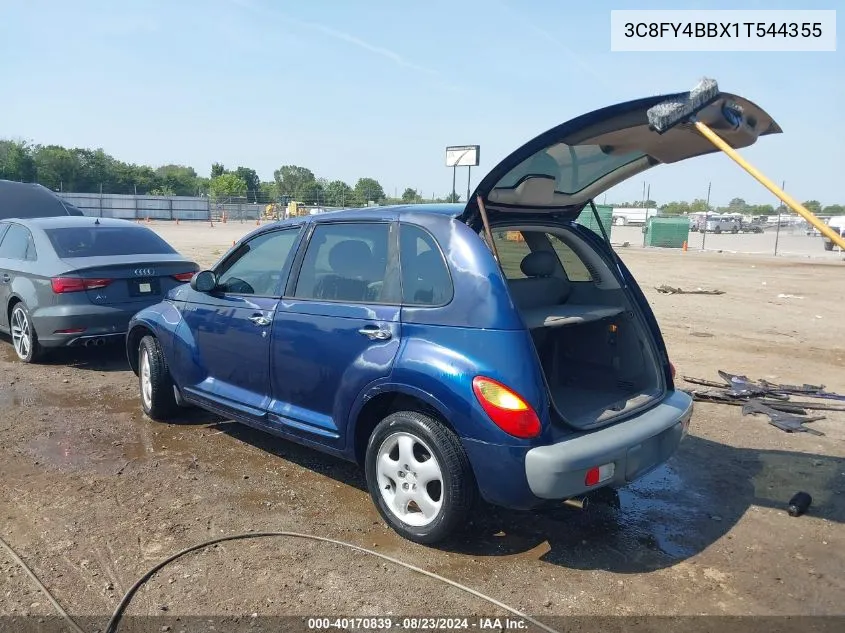 2001 Chrysler Pt Cruiser VIN: 3C8FY4BBX1T544355 Lot: 40170839