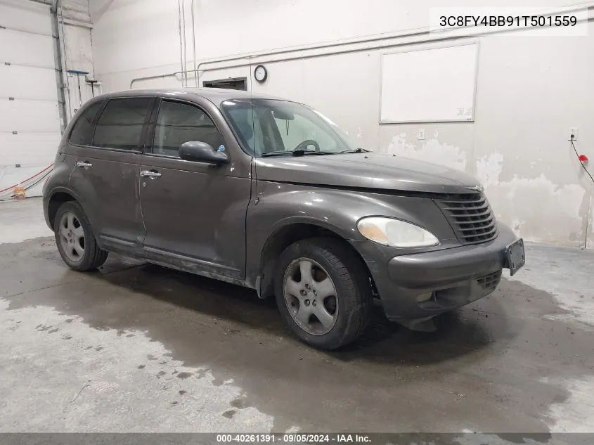 2001 Chrysler Pt Cruiser VIN: 3C8FY4BB91T501559 Lot: 40261391