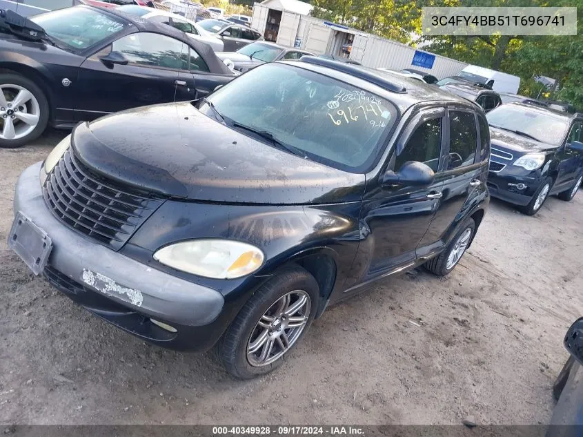 2001 Chrysler Pt Cruiser VIN: 3C4FY4BB51T696741 Lot: 40349928