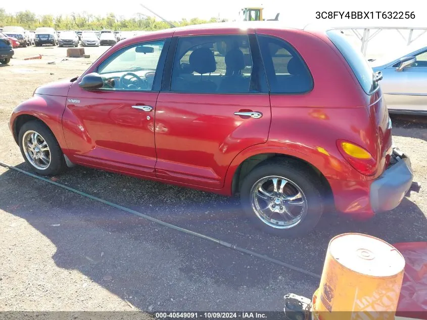 2001 Chrysler Pt Cruiser VIN: 3C8FY4BBX1T632256 Lot: 40549091