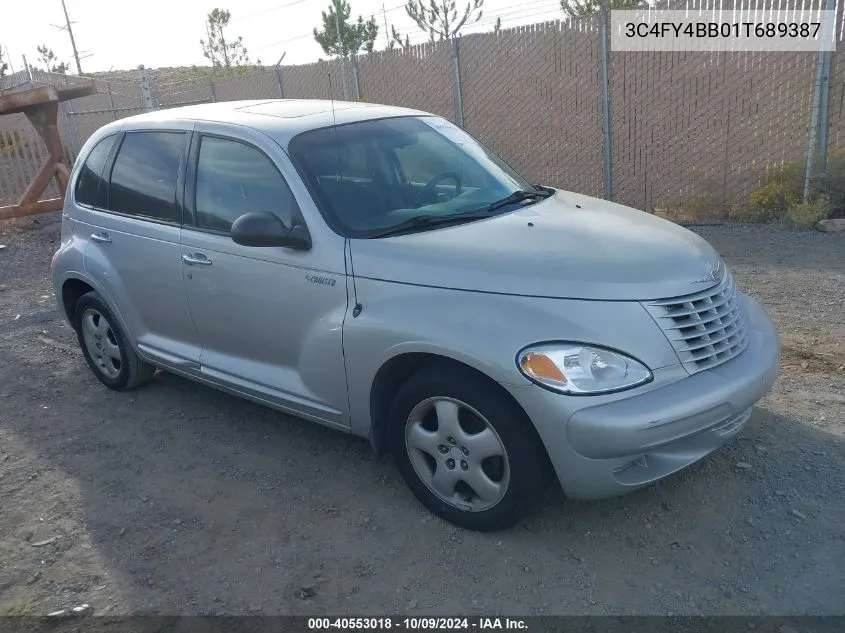 2001 Chrysler Pt Cruiser VIN: 3C4FY4BB01T689387 Lot: 40553018