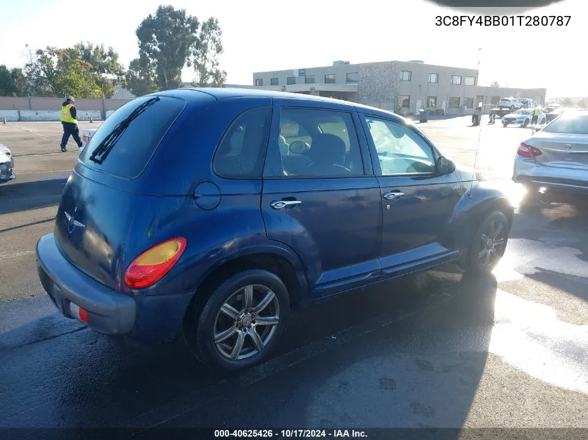 2001 Chrysler Pt Cruiser VIN: 3C8FY4BB01T280787 Lot: 40625426