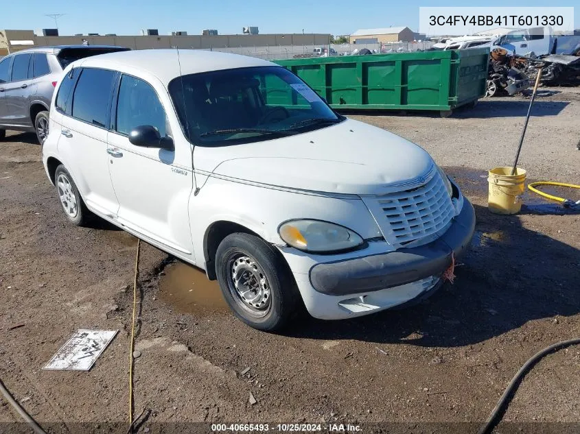 2001 Chrysler Pt Cruiser VIN: 3C4FY4BB41T601330 Lot: 40665493