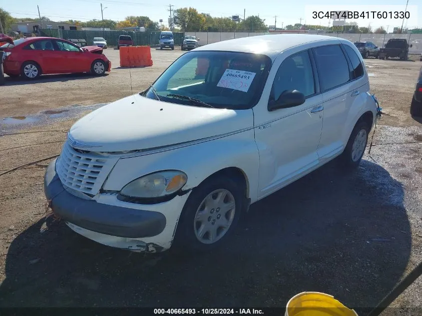 2001 Chrysler Pt Cruiser VIN: 3C4FY4BB41T601330 Lot: 40665493