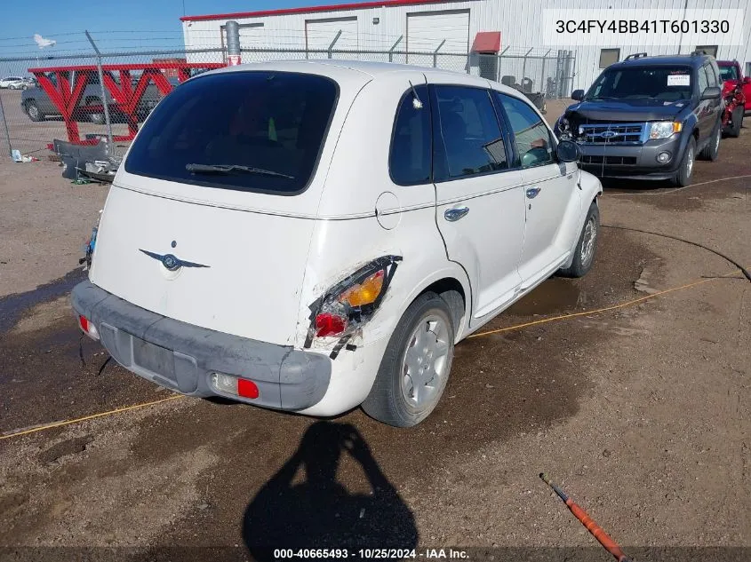 2001 Chrysler Pt Cruiser VIN: 3C4FY4BB41T601330 Lot: 40665493