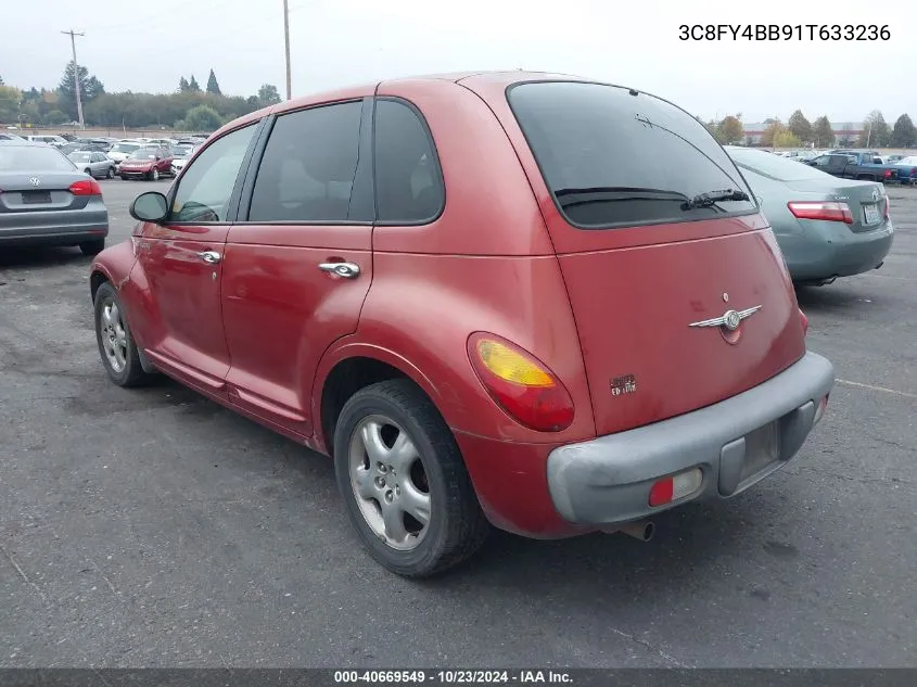 2001 Chrysler Pt Cruiser VIN: 3C8FY4BB91T633236 Lot: 40669549