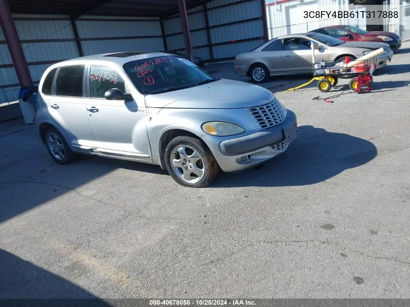 2001 Chrysler Pt Cruiser VIN: 3C8FY4BB61T317888 Lot: 40678058