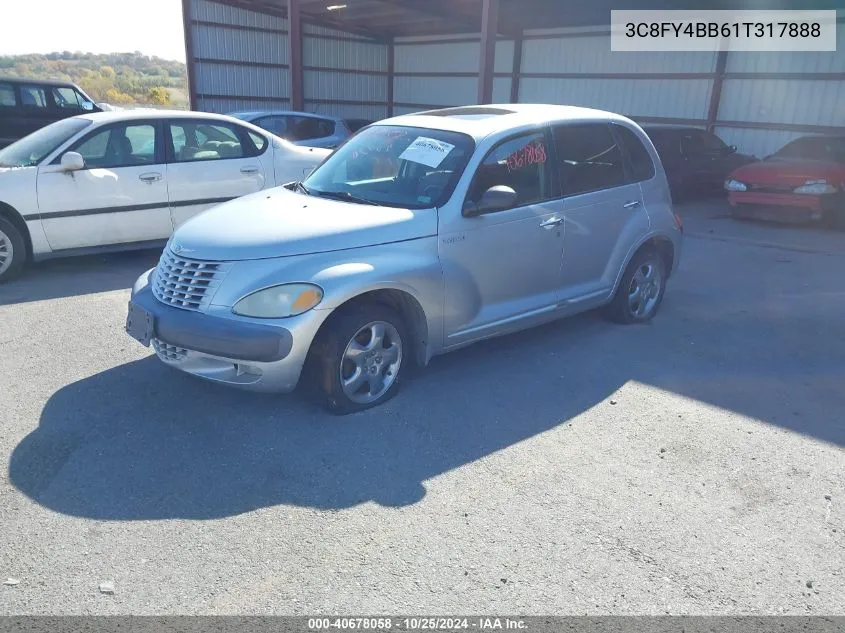 2001 Chrysler Pt Cruiser VIN: 3C8FY4BB61T317888 Lot: 40678058