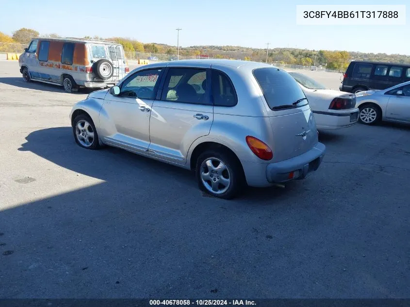 2001 Chrysler Pt Cruiser VIN: 3C8FY4BB61T317888 Lot: 40678058