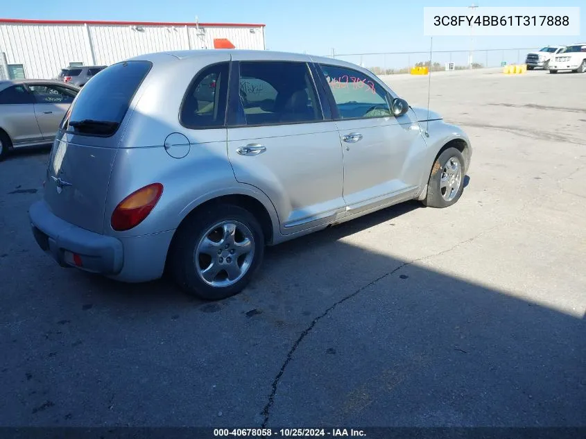 2001 Chrysler Pt Cruiser VIN: 3C8FY4BB61T317888 Lot: 40678058