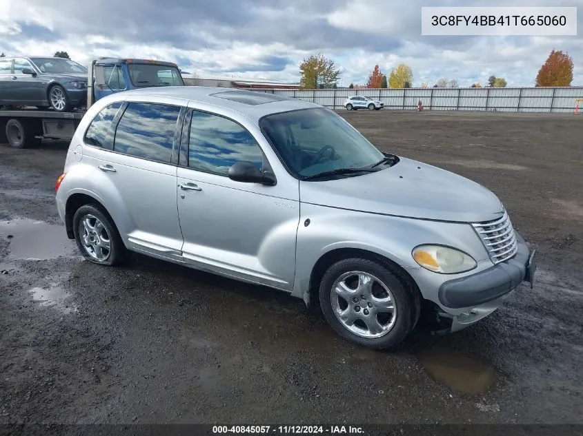 2001 Chrysler Pt Cruiser VIN: 3C8FY4BB41T665060 Lot: 40845057