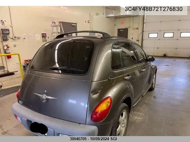 2002 Chrysler Pt Cruiser Classic VIN: 3C4FY48B72T276830 Lot: 30046709