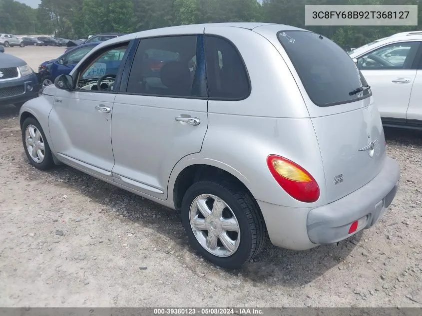 2002 Chrysler Pt Cruiser Limited VIN: 3C8FY68B92T368127 Lot: 39380123