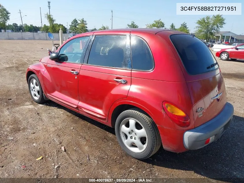 3C4FY58B82T271951 2002 Chrysler Pt Cruiser Touring