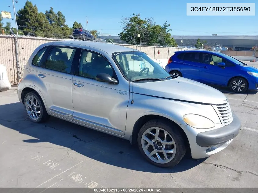 3C4FY48B72T355690 2002 Chrysler Pt Cruiser