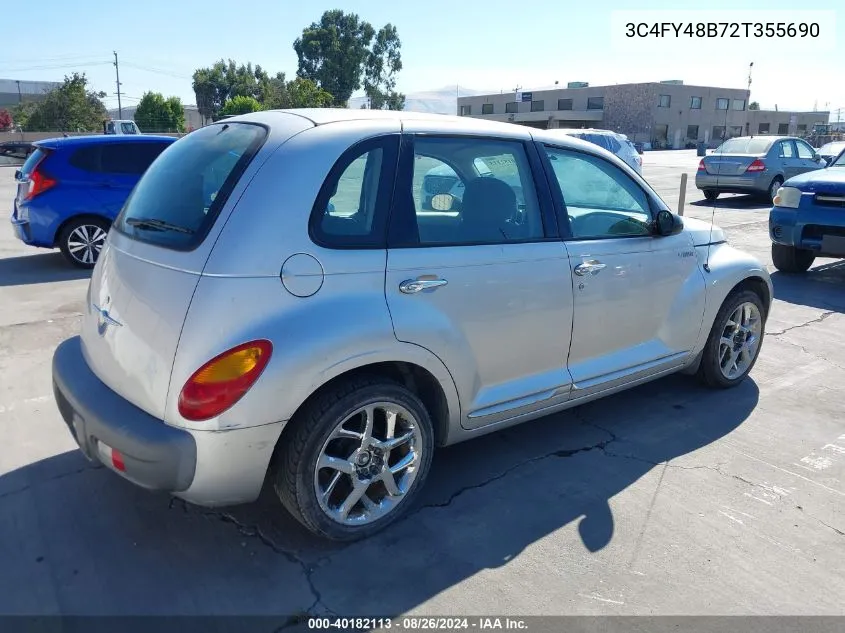 3C4FY48B72T355690 2002 Chrysler Pt Cruiser