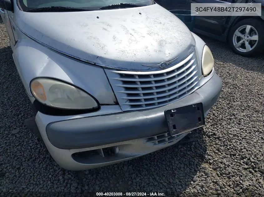 2002 Chrysler Pt Cruiser VIN: 3C4FY48B42T297490 Lot: 40203008