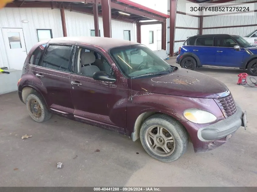 3C4FY48B52T275224 2002 Chrysler Pt Cruiser Classic