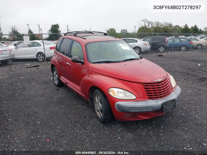 2002 Chrysler Pt Cruiser Limited VIN: 3C8FY68B02T278297 Lot: 40446982