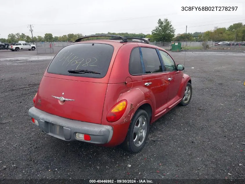 2002 Chrysler Pt Cruiser Limited VIN: 3C8FY68B02T278297 Lot: 40446982