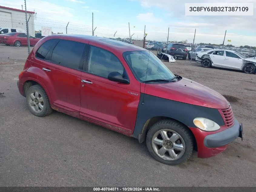 2002 Chrysler Pt Cruiser Limited VIN: 3C8FY68B32T387109 Lot: 40704071