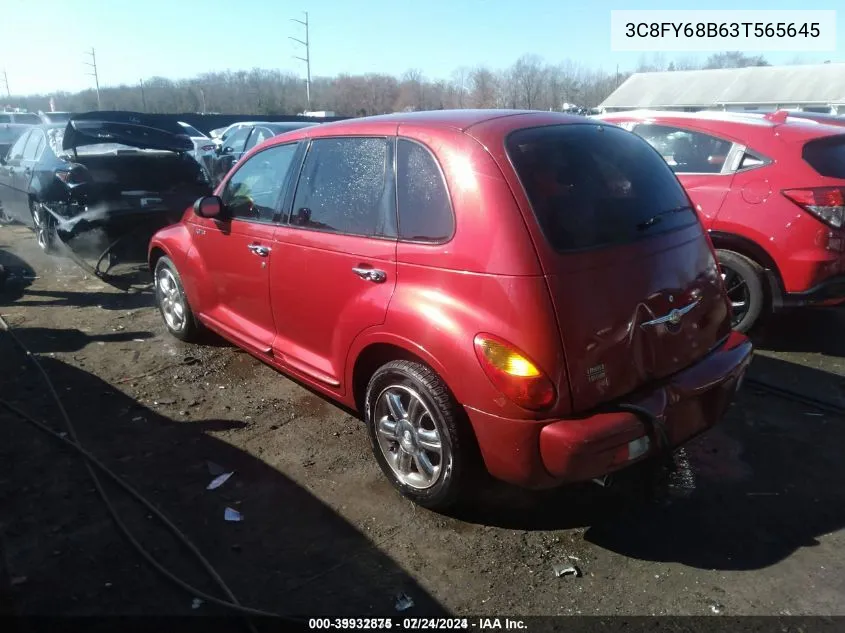 3C8FY68B63T565645 2003 Chrysler Pt Cruiser Limited