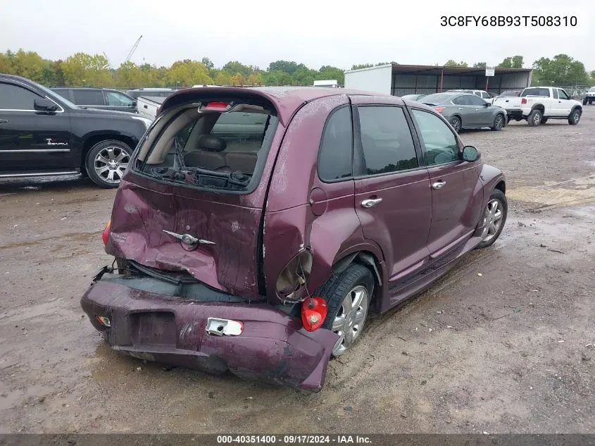 3C8FY68B93T508310 2003 Chrysler Pt Cruiser Limited