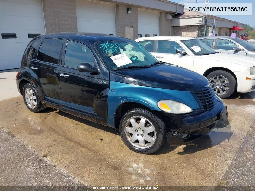 2003 Chrysler Pt Cruiser Touring VIN: 3C4FY58B63T556360 Lot: 40364272